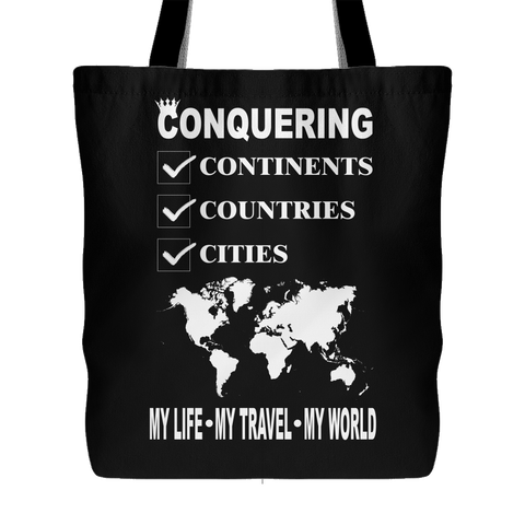 Conquering Travel  Tote Bag 1.0