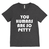 Petty Humans-Vneck (M)