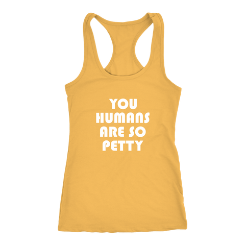 Petty Humans-Racerback Tank